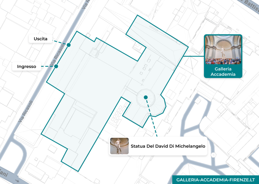 Roman Forum location map